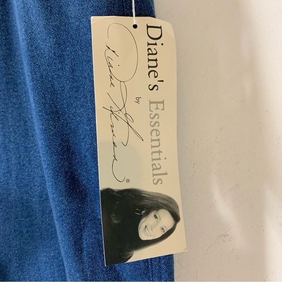 DG2 Diane Gilman Straight Leg blue jeans - Picture 6 of 9